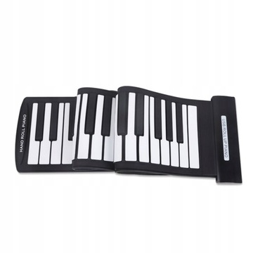 pianino zwijane Roll Up Piano pianino ręczne;