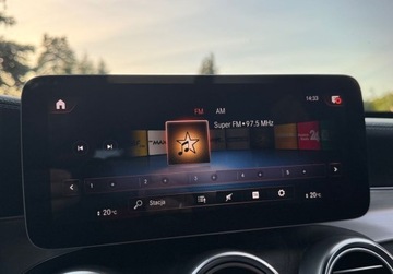 Mercedes GLC C253 Coupe Facelifting 2.0 220d 194KM 2020 Mercedes-Benz GLC AMG 4Matic MiltiBEAM Alu19 Kamera Virtual Navi Serwis Pi, zdjęcie 33