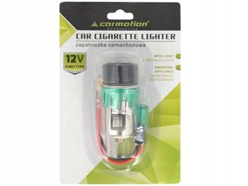 АВТОЗАЖИГАЛКА С ПОДСВЕТКОЙ, ЕВРОРОЗЕТКА