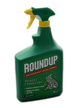 Roundup AntyChwast Chodniki i Podjazdy - gotowy do użycia 1000ml