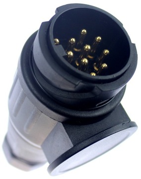 13-ПОЛЮСНАЯ ПЛАСТИКОВАЯ ШТЕКЕРНАЯ ВИЛКА 12 В