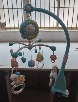 КОТ КАРУСЕЛЬ ПРОЕКТОР ЛАМПА ДИСТАНЦИОННЫЙ МУЗЫКА СИНИЙ