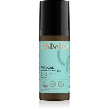 ONLYBIO ANTI ACNE nawilżająco - matujący krem do twarzy na dzień 50 ml