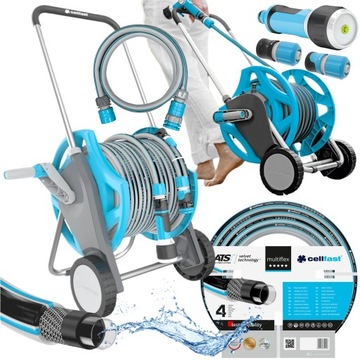 КОМПЛЕКТ САДОВЫХ ШЛАНГОВ CELLFAST 30М 1/2