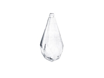KRYSZTAŁY KRYSZTAŁ ŁEZKA DIAMENT AKRYL KPL 10 SZT