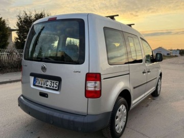 Volkswagen Caddy III Furgon 1.4 80KM 2009 Volkswagen Caddy 7 osob Caddy LIFE 1,4 Benz.80KM Klimatron Parktroniki Ele, zdjęcie 9