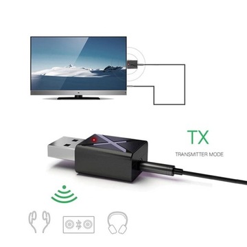 Transmiter Odbiornik Nadajnik Bluetooth 5.0 AUX