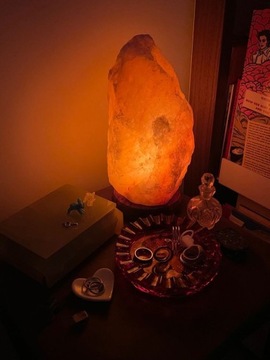 LAMPA SOLNA 9-11kg JONIZATOR sól Himalajska