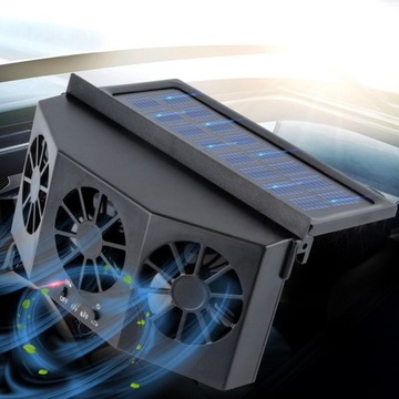 ВЕНТИЛЯТОР С ПИТАНИЕМ USB, СОЛНЕЧНАЯ ВЫХЛОТКА, АВТОМАТИЧЕСКОЕ ОХЛАЖДЕНИЕ, ВЕНТИЛЯЦИЯ АВТОМОБИЛЯ, АБС.