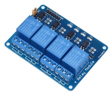 624 4-kanałowy moduł przekaźnika 12V 10A Arduino