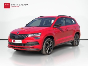 Skoda Karoq Crossover Facelifting 1.5 TSI ACT 150KM 2022 Skoda Karoq Sportline, Canton, Tryby Jazdy, Ambiente, ACC, APP 1.5 Benzyna