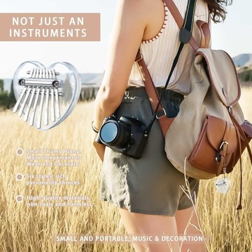 Фортепиано Калимба, мини-музыкальный инструмент, детская игрушка, 8 клавиш