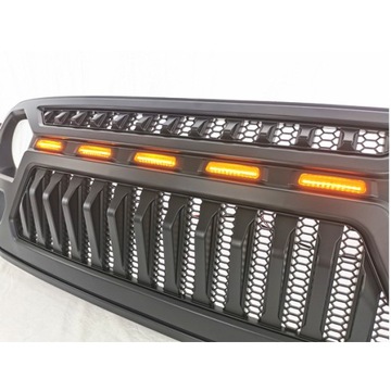 ГРИЛЬ ГРИЛЬ JEEP LED WRANGLER JL 2018+ GLADIATOR