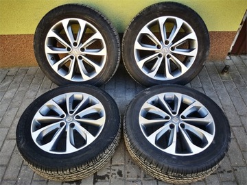 FELGI KOŁA NISSAN X-TRAIL QASHQAI 18'' 5x114,3 OPONY LATO 6mm