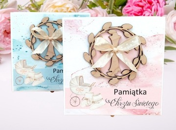 Белый сувенир крещения 2 цвета * подарок