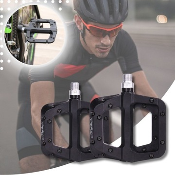ПЛАТФОРМА ПЕДАЛИ MTB ПЕДАЛИ МАШИННЫЕ ПОДШИПНИКИ НЕЙЛОНОВЫЕ ВЕЛОСИПЕДНЫЕ ПЕДАЛИ