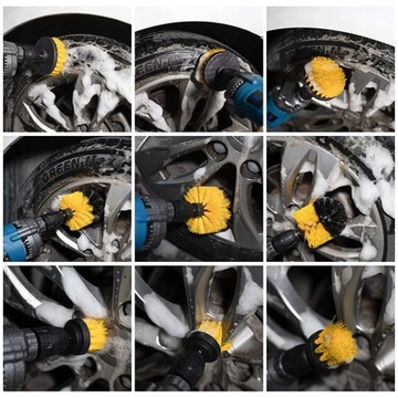 НАБОР ЩЕТКОВ ДЛЯ ОЧИСТКИ ДРЕЛИ И ОТВЕРТКИ С НЕЙЛОНОВЫМИ НАКЛАДКАМИ