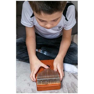 KALIMBA Instrument PIANINO 17 Деревянный декорированный футляр НАБОР АКСЕССУАРОВ