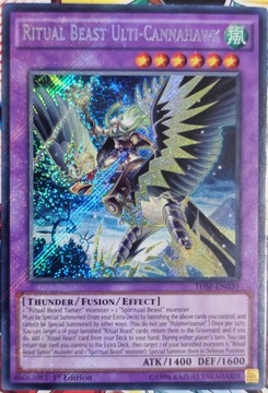 Yu-Gi-Oh! Ritual Beast Ulti-Cannahawk (ScR)