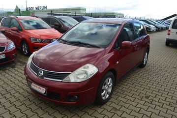Nissan Tiida Hatchback 1.8 i 125KM 2008 Nissan Tiida, z Niemiec, OPŁACONA, zdjęcie 2