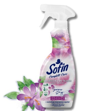 Sofin Odświeżacz do Tkanin Tapicerki Neutralizator zapachów Summer Day 500
