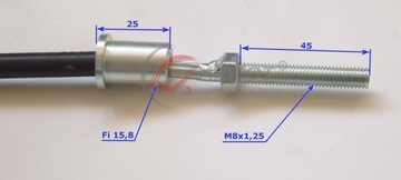 Трос ручника WNA 95-01-0020