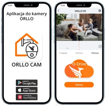 Мини-Wi-Fi камера для помещения, вращающаяся, 3 МП ORLLO E8, ЭЛЕКТРОННАЯ НЯНЯ