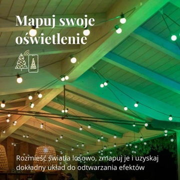 Стартовый комплект светодиодов Twinkly Festoon Lights 20 RGB