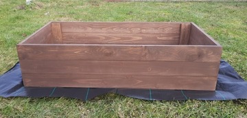 Ящик для овощей, приподнятые грядки, пропитанный, 64x120x27см