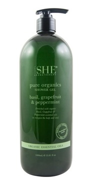 OM SHE AROMATHERAPY Shower Gel Basil Grapefruit Żel pod prysznic 1000ml ECO