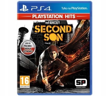 INFAMOUS SECOND SON PS4 NOWA FOLIA POLSKA