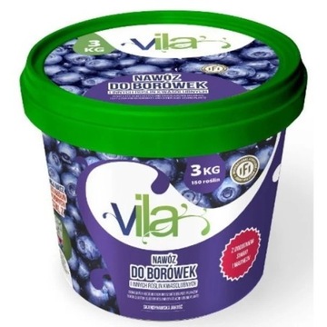 VILA Nawóz Do Borówek Roślin Kwaśnolubnych 3KG