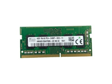 SK Hynix 4GB RAM DDR4 1Rx16 PC4-2400T-SC0-11 HMA851S6AFR6N-UH