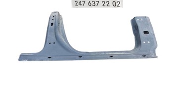 POSZYCIE PRÓG SŁUPEK PRAWY MERCEDES B W247 2476372202