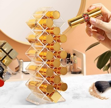 ОРГАНАЙЗЕР КОНТЕЙНЕР ПОДСТАВКА ДЛЯ КОСМЕТИКИ ГУБНЫЕ ПОМАДКИ