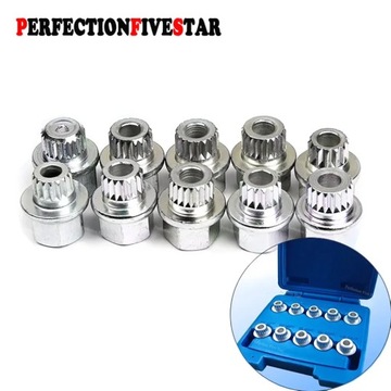 1PCS #13Teeth - #23Teeth Anti-theft Wheel Bolt Lock Nut Key Adapter~14745