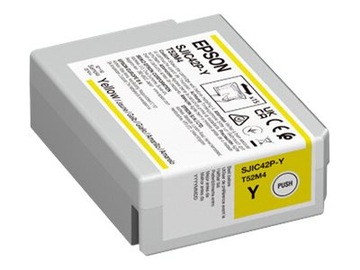 EPSON atrament SJIC42P-Y ColorWorks C4000e (Yellow) C13T52M440