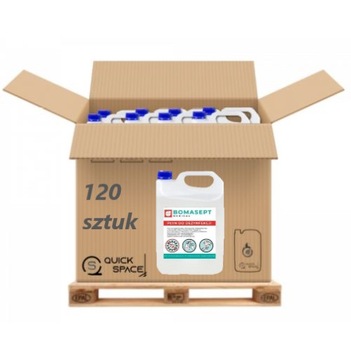 PŁYN do DEZYNFEKCJI RĄK 80% 120 x 5L PALETA