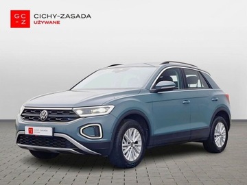 Volkswagen T-Roc I SUV Facelifting 1.5 TSI ACT 150KM 2022 Volkswagen T-Roc Salon PL 1.5TSI 150KM LIFEPakiety x4 ACC LEDPlus AndroidA