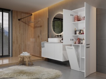 NEL DD ПОЧТОВЫЙ ШКАФ 1К КОРЗИНА 60СМ БЕЛЫЙ