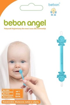 Patyczek higieniczny do nosa i uszu Bebon Angel