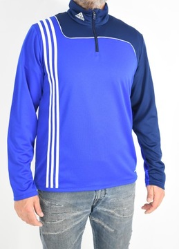 ADIDAS Climalite LEKKA SPORTOWA BLUZA logo marki 3 PASKI - L