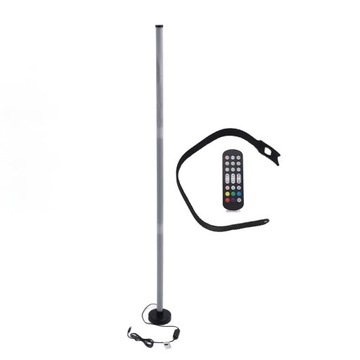 LAMPA NAROŻNA PODŁOGOWA STOJĄCA LED RGB PILOT APKA