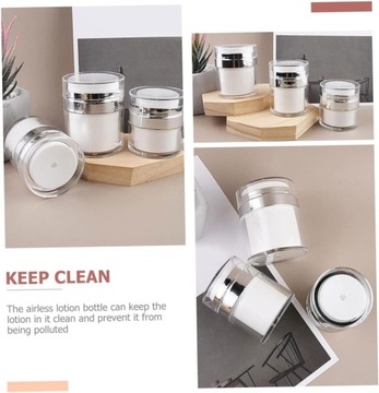 6 шт., баночка для крема для макияжа, флакон для макияжа с насосом для