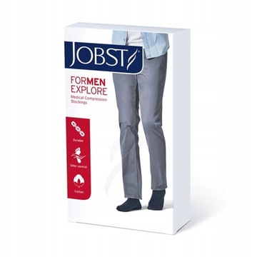 Podkolanówki przeciwżylakowe JOBST 4 czarny, CCL2