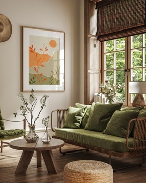 Plakat 30x40 Jesień Jesienne DUŻO WZORÓW plakaty dekoracja do salonu pokoju