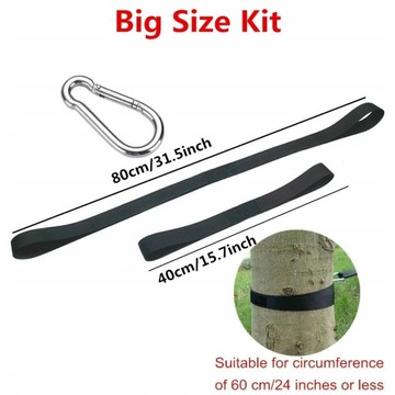 Battle Rope Anchor Strap Kit 2 Nylon Straps 1