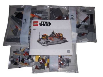 Niekompletne LEGO Star Wars 75334 Bez figurek