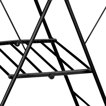 STOJĄCA SUSZARKA NA PRANIE UBRANIA balkonowa pozioma składana PROMIS SU109