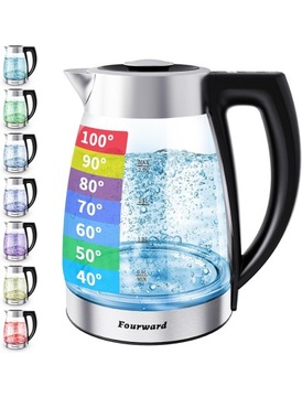2,0 L 2200 W Czajnik do wyboru z czujnikiem cyfrowym i wyświetlaczem temperatury